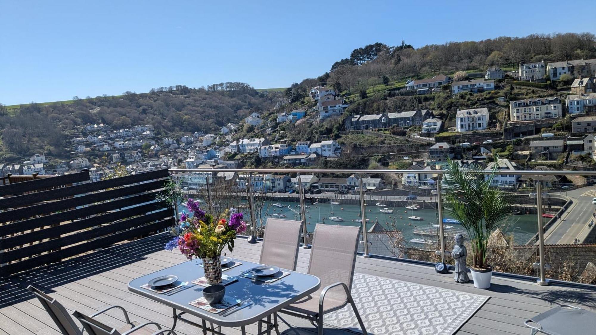 The Hillocks, Looe - Two Bedroom House With Fabulous Views Of Looe Town And Harbour Luaran gambar