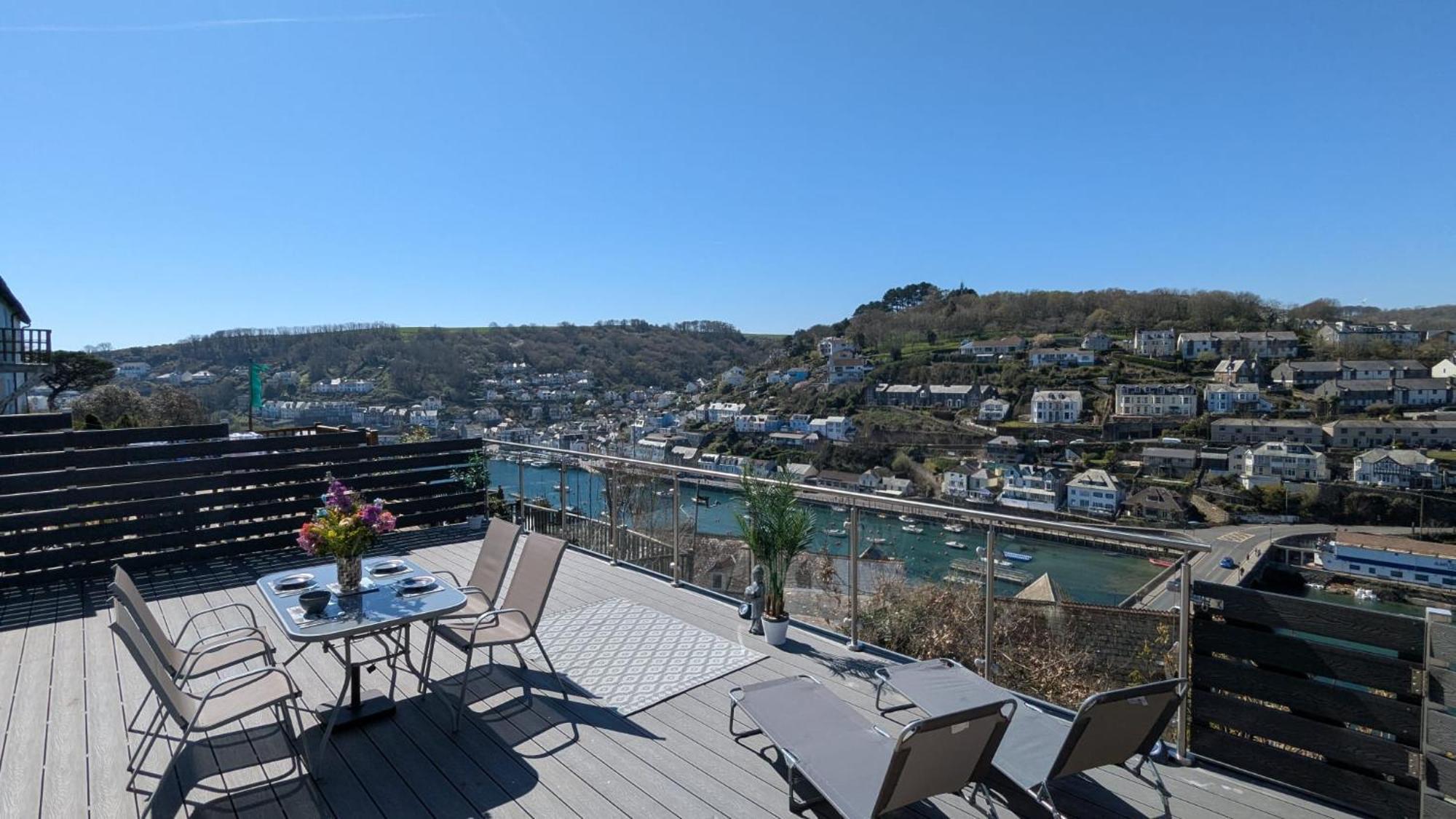 The Hillocks, Looe - Two Bedroom House With Fabulous Views Of Looe Town And Harbour Luaran gambar